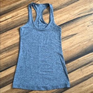 Lululemon cool racer back size 4 heather gray